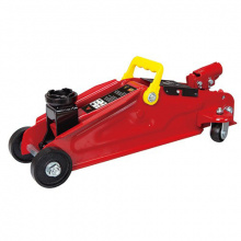 фото анонса Домкрат подкатной 2т 135-340 мм с поворотной ручкой TORIN T820050R интернет магазин Metizmarket