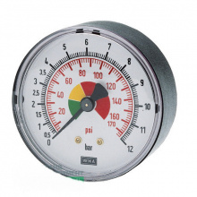 фото анонса Манометр для пистолета подкачки шин STG-29 (резьба сзади) AIRKRAFT MAN-STG-29G интернет магазин Metizmarket