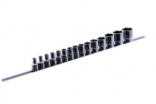 фото анонса Набор 12-гранных головок на планке TOPTUL 12-гр. 1/2" 15ед. 8-32мм GAAQ1603U-12 интернет магазин Metizmarket