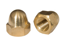 фото анонса Колпачковая гайка метрическая резьба DIN 1587 M 3 латунь  бп интернет магазин Metizmarket