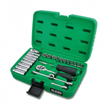 фото анонса Набор инструмента в кейсе TOPTUL 1/4" 25ед. GCAI2501 интернет магазин Metizmarket