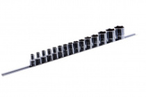 фото анонса Набор головок торцевых на планке TOPTUL 1/2" 15ед. 8-32мм GAAQ1603U интернет магазин Metizmarket