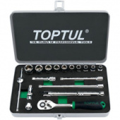 Набор инструмента дюймового TOPTUL 1/4" 18ед. 3/16"-9/16" GCAD1811 фото анонса фото анонса Набор инструмента дюймового TOPTUL 1/4" 18ед. 3/16"-9/16" GCAD1811 интернет магазин Metizmarket