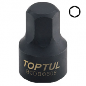 фото анонса Головка-бита 1/4" HEX TOPTUL 6мм (цельная) BCDB0806 интернет магазин Metizmarket