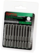 Набор бит для шуруповертов магнитных 10шт TOPTUL 1/4" 50мм PH2 Anti-Slip FSMA0802G фото анонса фото анонса Набор бит для шуруповертов магнитных 10шт TOPTUL 1/4" 50мм PH2 Anti-Slip FSMA0802G интернет магазин Metizmarket