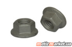 DIN 6923 10 цинк платковый Гайка шестигранная с фланцем зубчатая(ЕС)