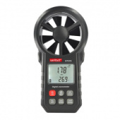 фото анонса Анемометр крыльчатый USB, Bluetooth 0,3-30м/с, -10-45°C WINTACT WT87B интернет магазин Metizmarket
