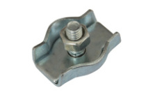 фото анонса Зажим для троса SIMPLEX с одной гайкой AN 96 5 сталь  цб интернет магазин Metizmarket