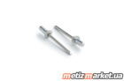 ISO 15976 DIN 7337 St / St Заклепка вытяжная герметичная c плоским буртиком