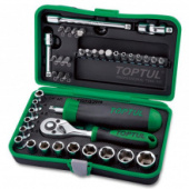 Профессиональный набор инструмента TOPTUL 1/4" 41ед. GADW4101 фото анонса фото анонса Профессиональный набор инструмента TOPTUL 1/4" 41ед. GADW4101 интернет магазин Metizmarket