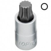 фото анонса Головка торцевая SPLINE TOPTUL M14 L55мм 1/2" BCHA1614 интернет магазин Metizmarket