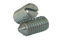 фото анонса Винт установочный с прямым шлицем и коническим концом ISO 7434 M 5×12 сталь  цб интернет магазин Metizmarket