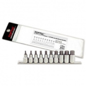 Набор головок-бит шестигранников дюймовых TOPTUL 12ед. GAAQ1208 фото анонса фото анонса Набор головок-бит шестигранников дюймовых TOPTUL 12ед. GAAQ1208 интернет магазин Metizmarket