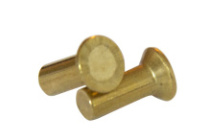 фото анонса Заклепка под молоток с потайной головкой PN 82954 2× 6 латунь  бп интернет магазин Metizmarket