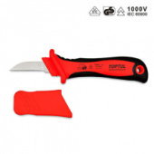 фото анонса Нож кабельный диэлектрический TOPTUL 1000V VDE SFAA5020V4 интернет магазин Metizmarket