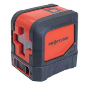 фото анонса Лазерный уровень, 2 линии, 1H/1V (красный луч) PROTESTER LL102R интернет магазин Metizmarket