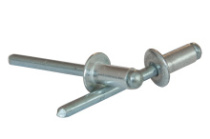 фото анонса Заклепка вытяжная с плоским буртиком DIN7337 5×30 Al/St   интернет магазин Metizmarket
