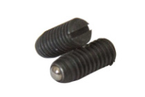 фото анонса Винт установочный с прямым шлицем и шариком AN 420 M16×24 сталь  бп интернет магазин Metizmarket