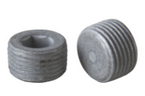 фото анонса Заглушка резьбовая под внутренний шестигранник DIN 906 R 1/2 сталь  цинк платковый интернет магазин Metizmarket