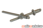 ISO 15983 DIN 7337 A2 / A2 Заклепка вытяжная с плоским буртиком