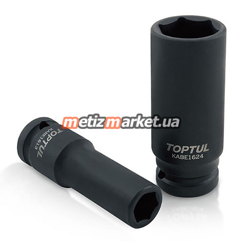 подробное фото головка ударная глубокая 1/2" 33мм toptul kabe1633 интернет магазин Metizmarket