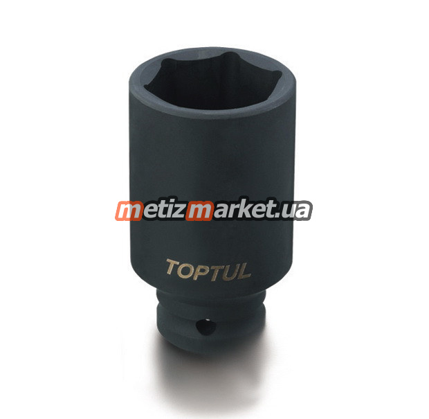 подробное фото головка ударная глубокая toptul 1" 27мм kabe3227 интернет магазин Metizmarket