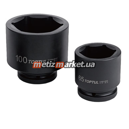 подробное фото головка ударная toptul 1-1/2" 85мм kaba4885 интернет магазин Metizmarket