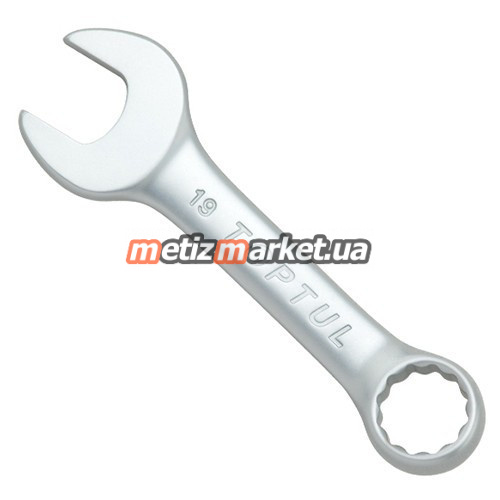 подробное фото ключ рожково-накидной короткий toptul 17мм aaaf1717 интернет магазин Metizmarket