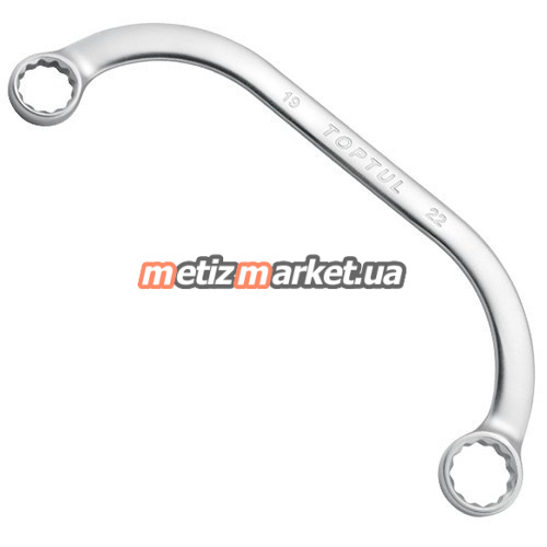 подробное фото ключ стартерный с-образный toptul 8x9 мм aaac0809 интернет магазин Metizmarket
