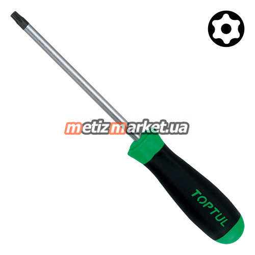 подробное фото отвертка torx t27 с отверстием toptul feab2710 интернет магазин Metizmarket