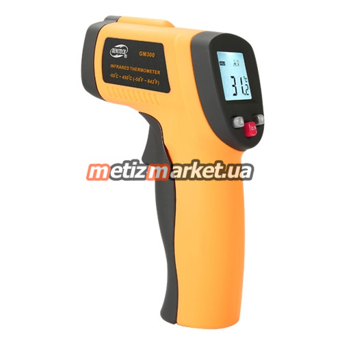 подробное фото пирометр бесконтактный цифровой-50-450°c benetech gm300 интернет магазин Metizmarket