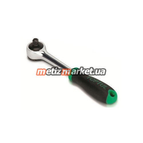 подробное фото трещотка фрикционная 1/4" toptul cjbt0816 интернет магазин Metizmarket